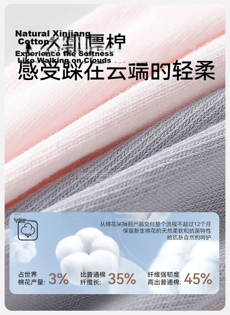 Ying's Kids Antibacterial Deodorant Mesh Socks 6-12 Years Summer Thin Mid-Calf Socks 3 Pairs Unisex 7