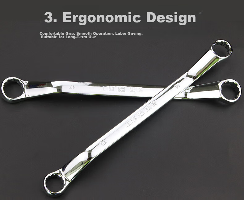 Great Wall Double Plum Wrench Double-Ended Star Wrench Industrial Grade Quick Wrench Auto Repair Tool 17*19mm 311127 7