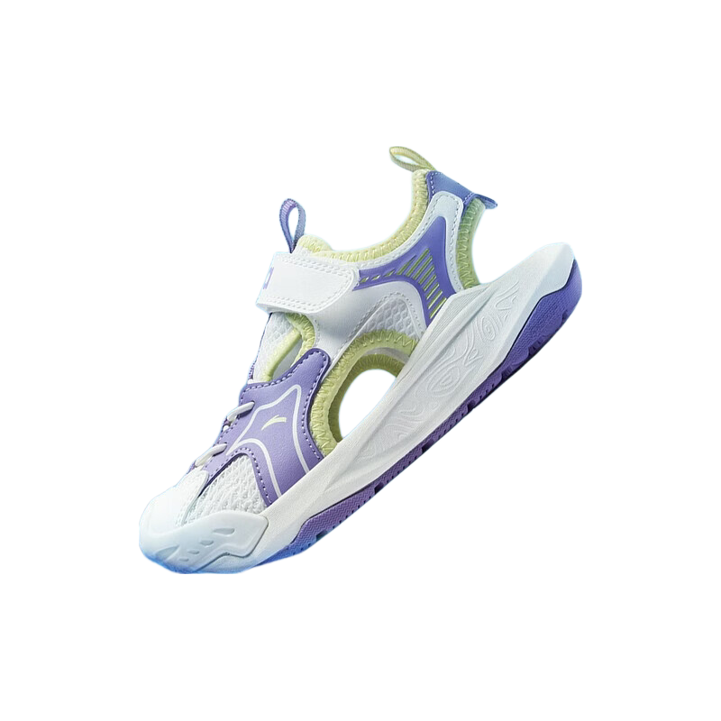 Anta Kids Girls Toddler Summer 2026 Outdoor Breathable Non-slip Closed-toe Sandals A22629935