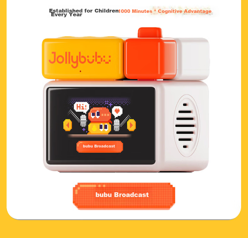 Jollybubu AI Enlightenment Learning Machine Toy Multifunctional Audio Learning Early Education Smart Hardware Host 6