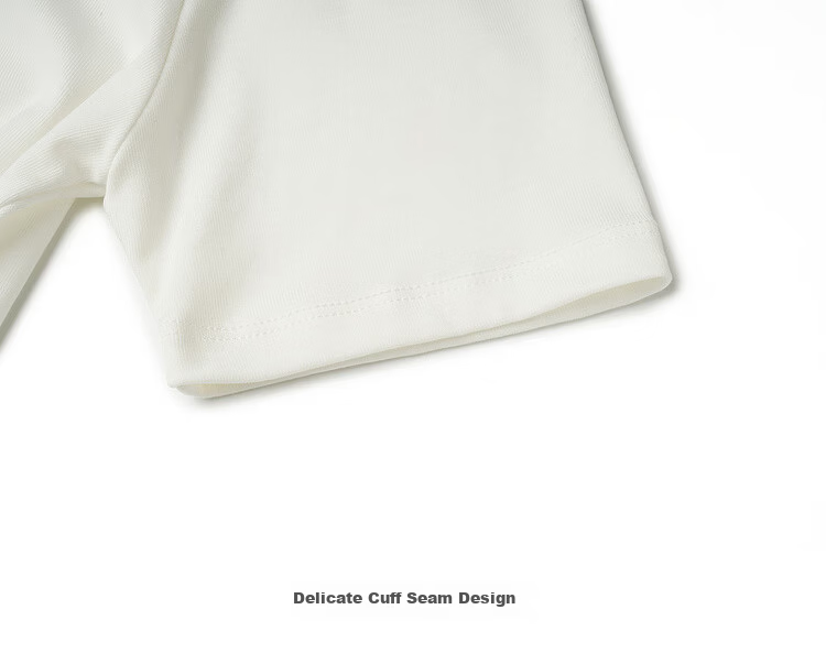 Olrain Eurielle French Lenzing Summer New Irregular Waist Slimming Commuter Short Sleeve T-Shirt Women Top Coffee Color S 25