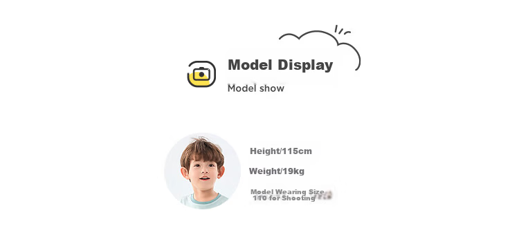Balabala Kids Sweatshirt Boys Inner Wear 2025 Spring Printed Top [Mall Same Style] 201125121101 13