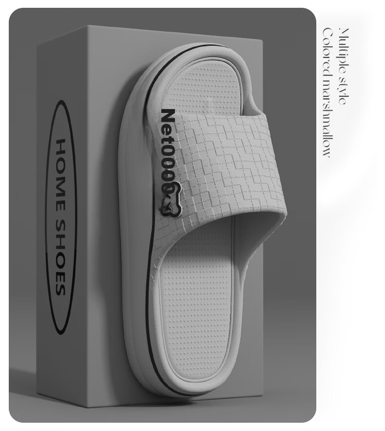Gogaman Men's Slippers 2026 New Summer Antibacterial EVA Odor-Resistant Bathroom Shower Non-Slip Couple Indoor Home Cool Slippers for Women 22