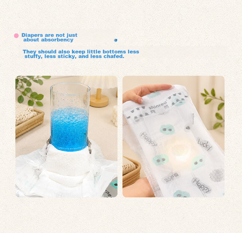 Shinrea B5 Refreshing Hip Care Wonderful Journey XXL72 Baby High Absorption Diapers [Breathable and Non-Stuffy] 4