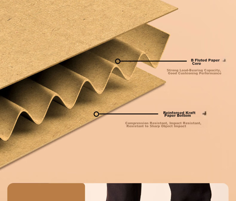 Deli Accounting Voucher Box File Box Three-Layer Thickened Cardboard Box Financial Voucher Invoice Document Storage Box Large Size 5-Pack PA123 9