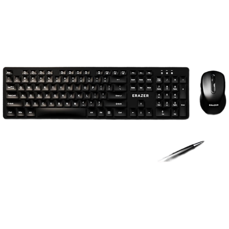 Lenovo Yinen Wired Keyboard Full-Size Business Office Plug and Play Desktop/Xiaoxin Laptop Compatible Wired Keyboard White K301