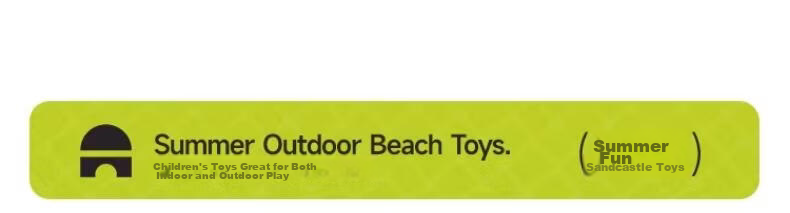 Mom and Baby Twin Children's Day Beach Tool Sand Digging Toy Large Set for Ages 3-6-12 Three-Piece Kit 3