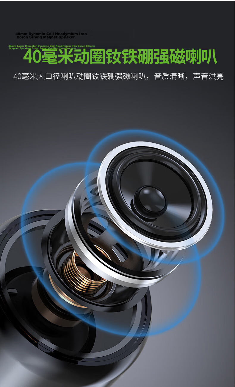 SaLaR E810 English Speaking Exam Headset Over-Ear Middle and High School Oral Test Recording Playback Human-Computer Dialogue Earphones with Microphone USB Type-C Dual Interface Black 6