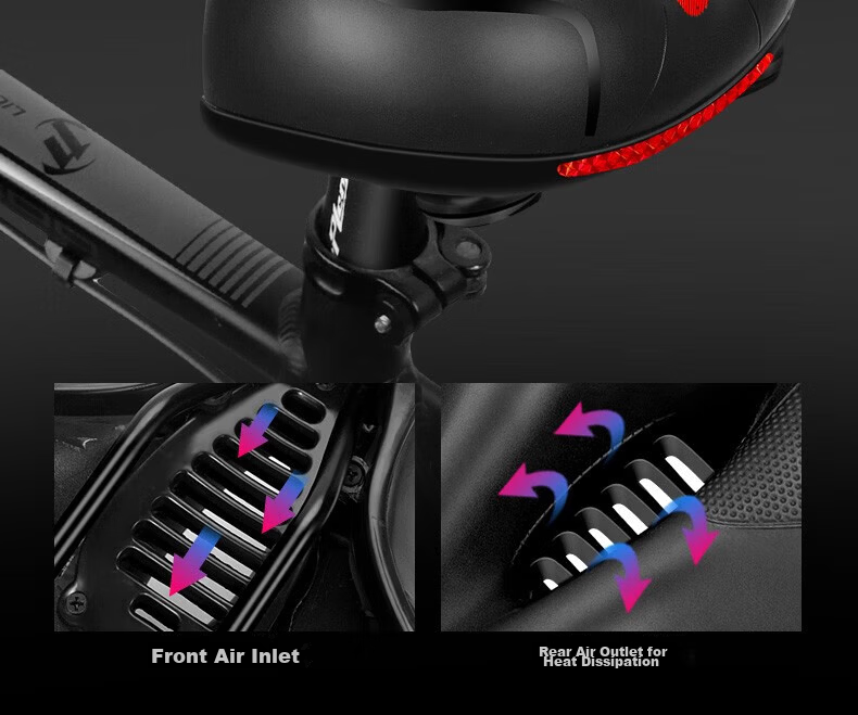 Phoenix Mountain Bike Saddle Ultra-Soft Thickened Comfortable Bicycle Seat Cushion Accessory 4