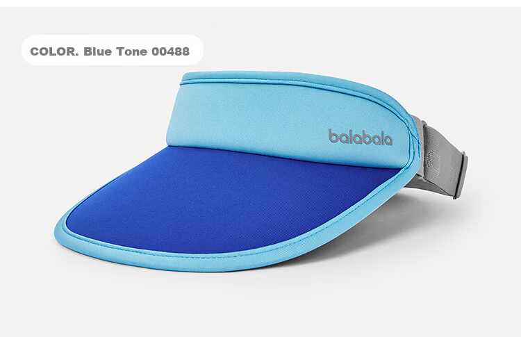 BALABALA Kids Summer Open-Top Hat Unisex Color-Block Sun Protection Comfortable Lightweight Outdoor Cap 209225160201 32