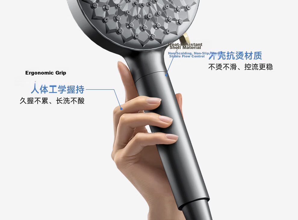 Honeywell Boost Handheld Shower Head Filter Antibacterial Chlorine Removal Skin Care Pure Water Shower HS7N 39