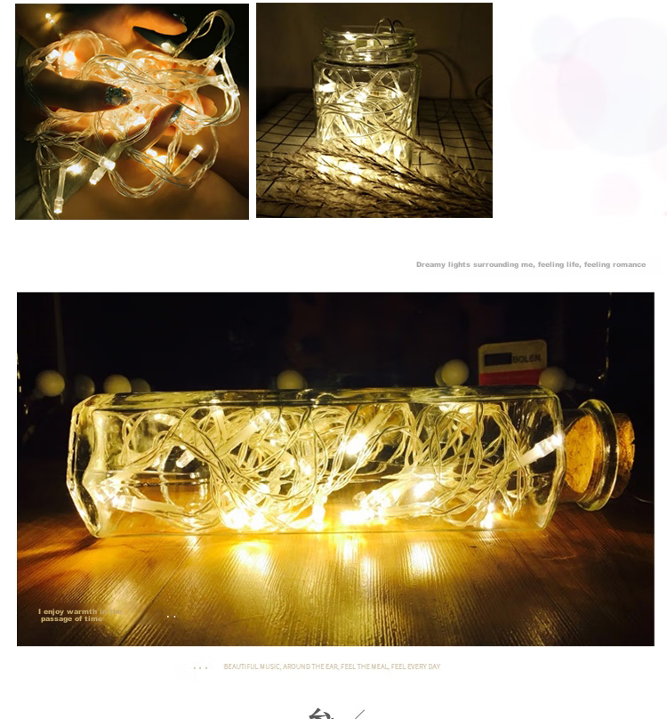 Gongxun Colorful Light, Mood Lighting, Indoor Decorative Light Strip, Star Lights, Birthday Scene Decoration, Outdoor Camping String Lights, LED Lights 2