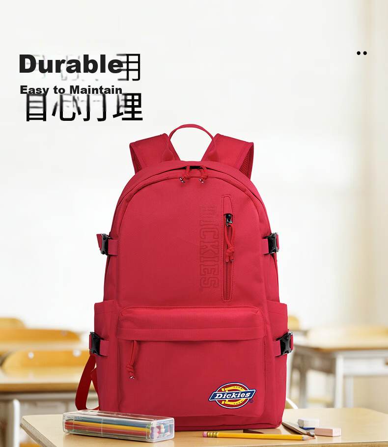 Dickies Men's Outdoor Sports Backpack Large Capacity Travel Laptop Bag School Backpack for High School and College Students Unisex 8