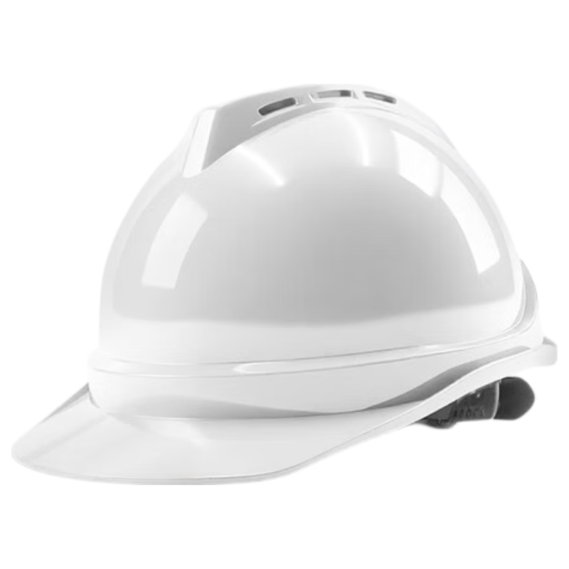 Huixiang Construction Safety Helmet Insulated Low Temperature Resistant New National Standard Anti-Smash Breathable Impact-Resistant Helmet White Button