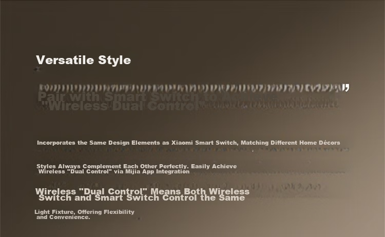 MI Smart Wireless Switch (Double) Deep Space Gray Mijia Wireless Dual Control Panel Remote Switch No Wiring Required 19