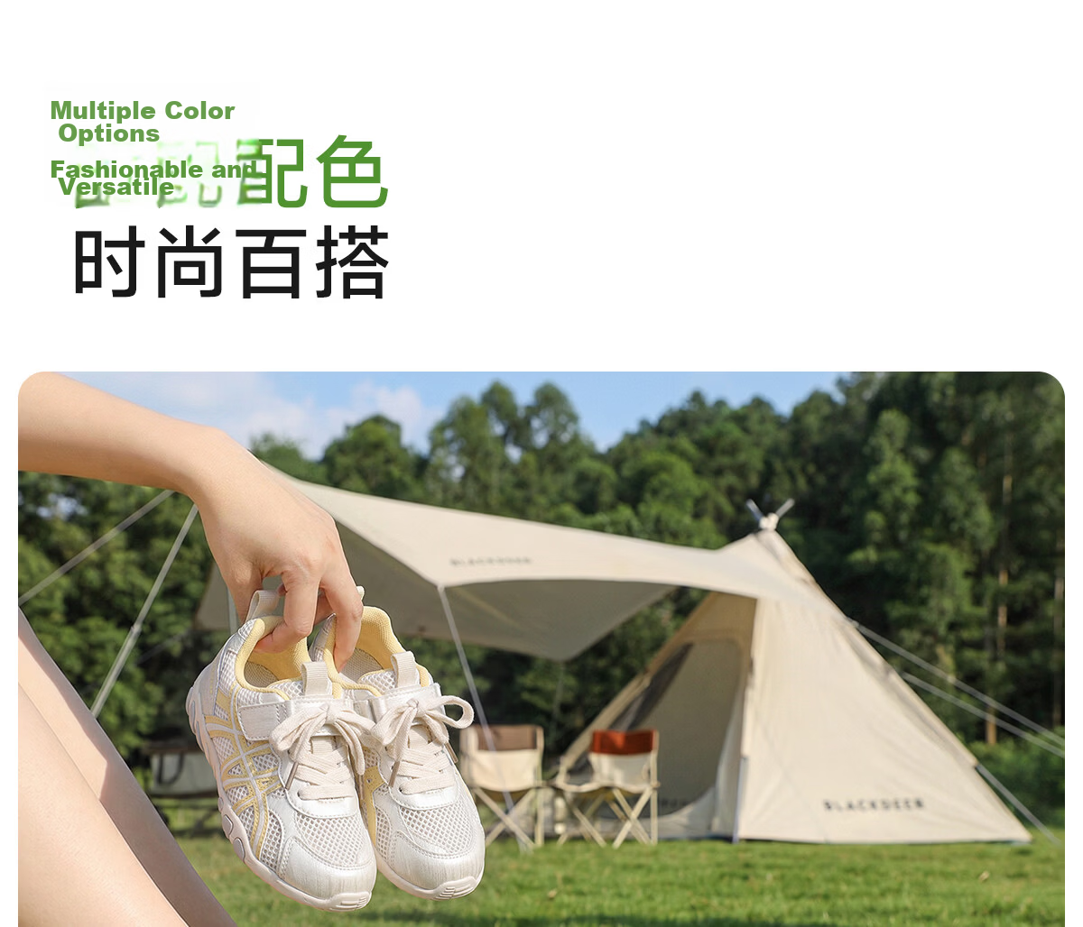 Tongmengqingtian Girls' Breathable Sneakers, New Spring Style Children's Training Shoes, Big Kids' Summer Mesh Shoes for Girls 36