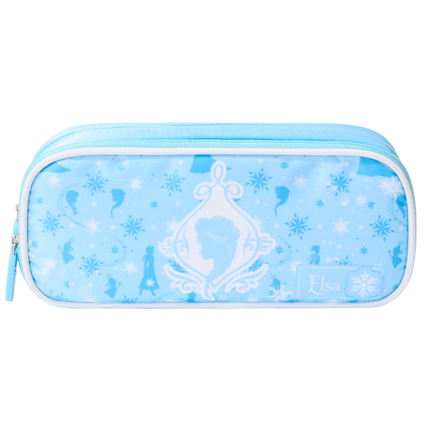 Disney Elementary School Pencil Case Double-Layer Large Capacity Stationery Box High-Quality Storage Bag Girls Children's Study Supplies Graduation Gift