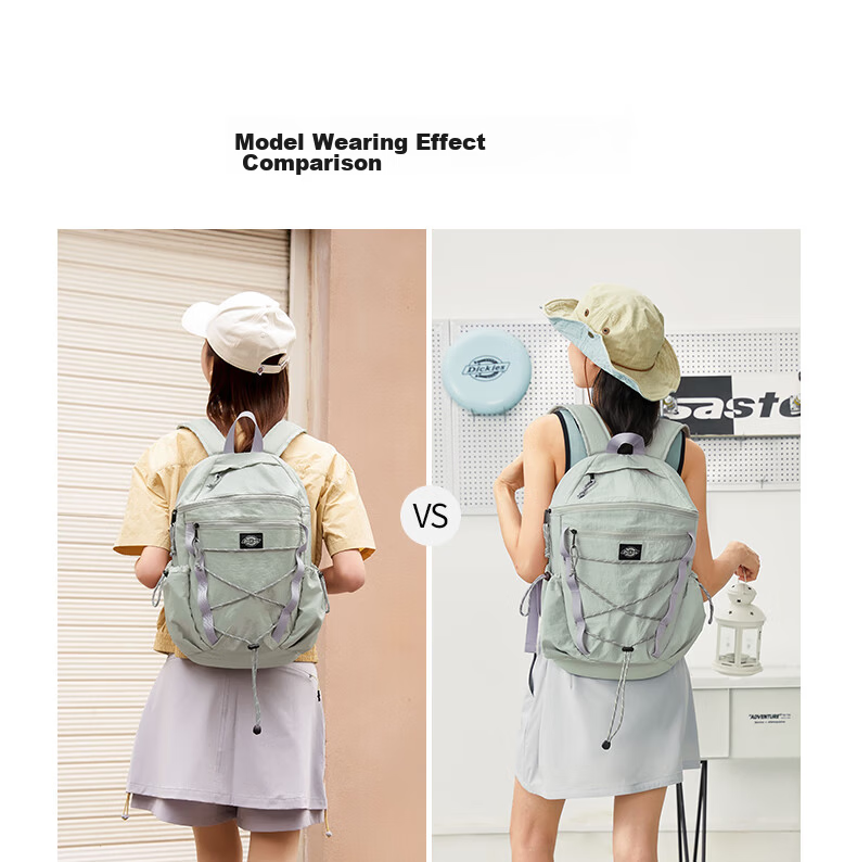 Dickies Outdoor Hiking Backpack Lightweight Large Capacity School Sports Travel Bag for Men and Women 16
