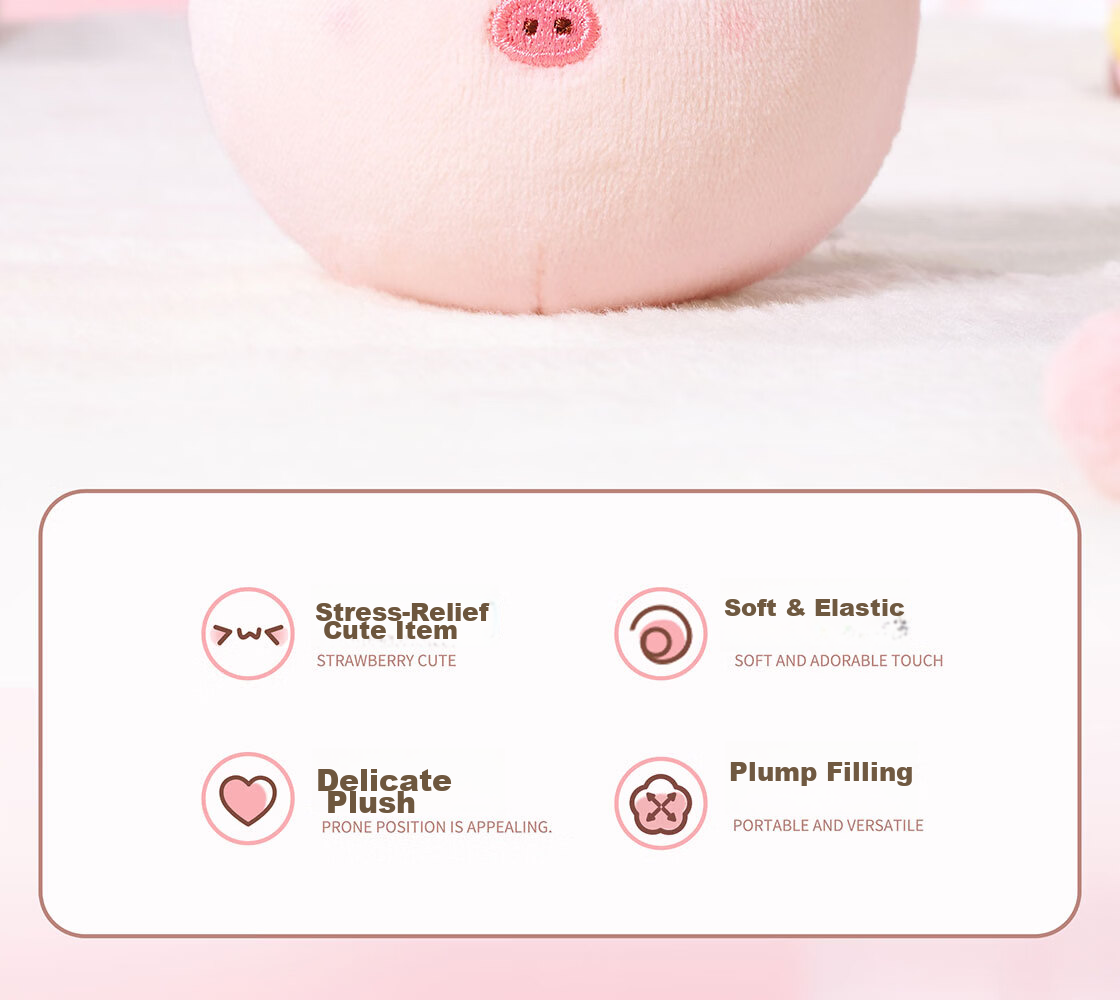 MINISO Bear Plush Doll Toy Stuffed Animal Pillow for Bed, Dormitory, Sleeping Companion Gift for Girls 2