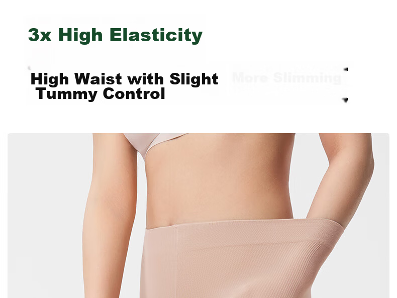 Guniangjia 0D Micro-Compression Tummy Control Butt Lifting Sheer Anti-Snag Nude Leg Magic Pantyhose Women's Bare Skin Thin Tights 15