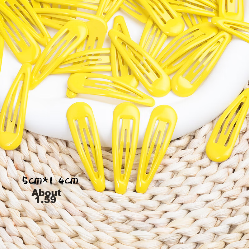 Jiaoxuefei Waterdrop Hair Clips 20pcs Colorful Side Clips for Back Hair Bangs Hairpin Updo Clips Forehead Small Clamps 9