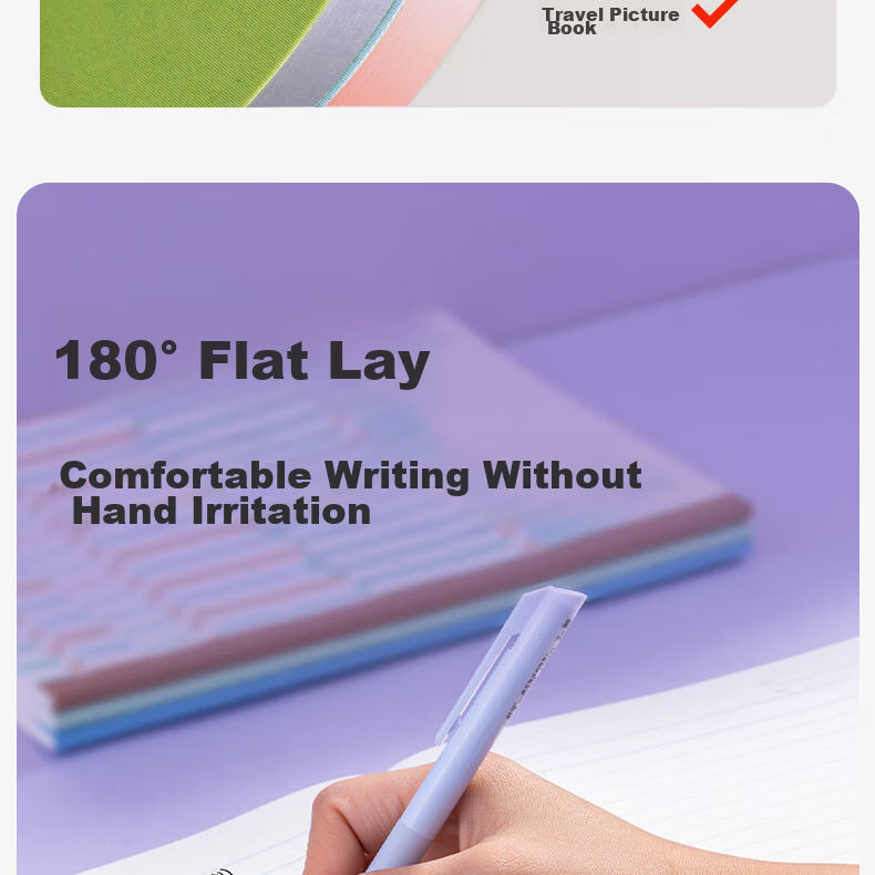 Deli Wireless Binding Notebook, 30 Sheets, Butter Bear Soft Copybook, Xingyun Paper, Xingyun Diary, A5 Notepad, Cute Notebook, Green HY232 11