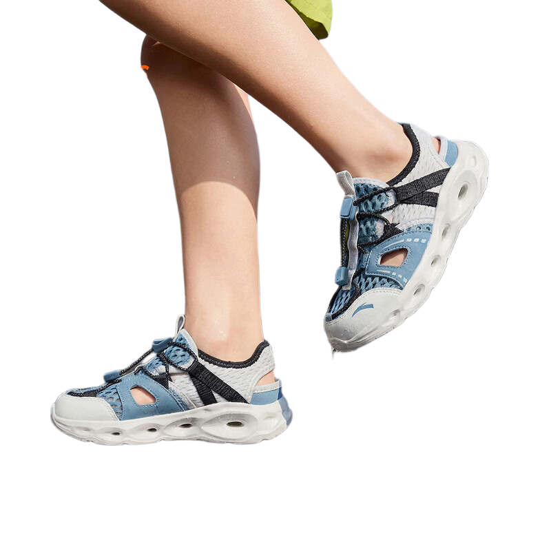 Anta Kids Boys Sandals 2026 Summer Breathable Lightweight Water Shoes Beach Shoes A12629906