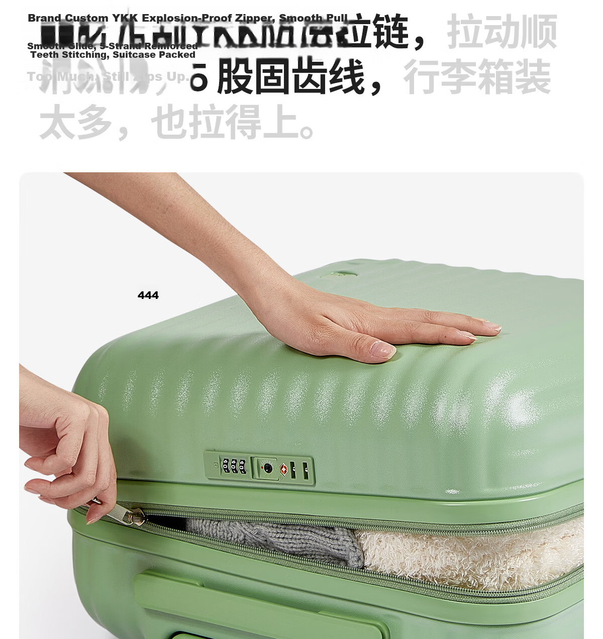 Aji 14-inch Small Suitcase Compact Budget Airline Carry-on Luggage for Women 16-inch Kids Trolley Travel Bag 15