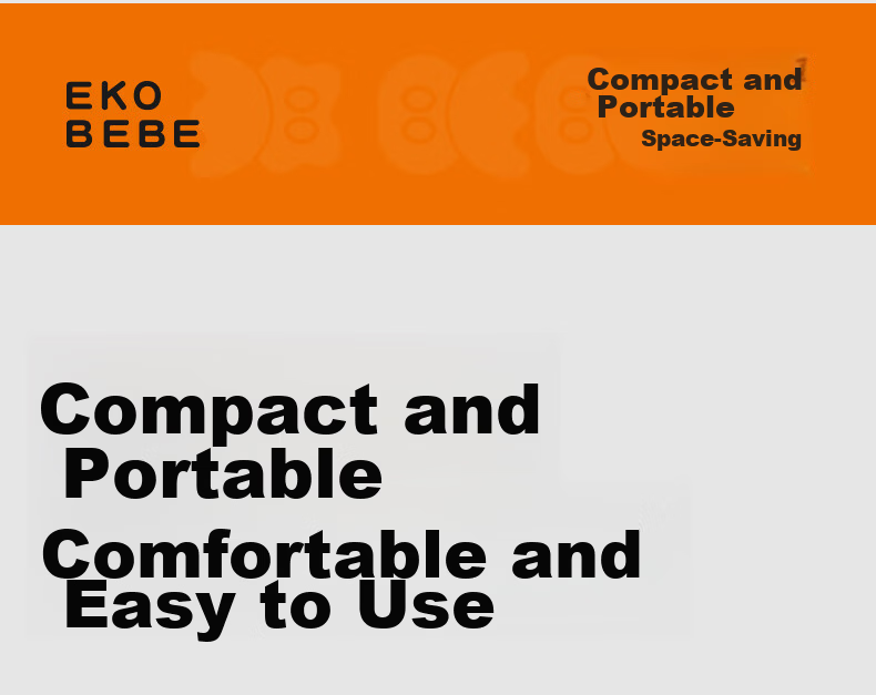 Ekobebe Children's Car Safety Seat Booster Cushion Portable Easy Car Seat Pad with Smart Ventilation Mailangmi 6