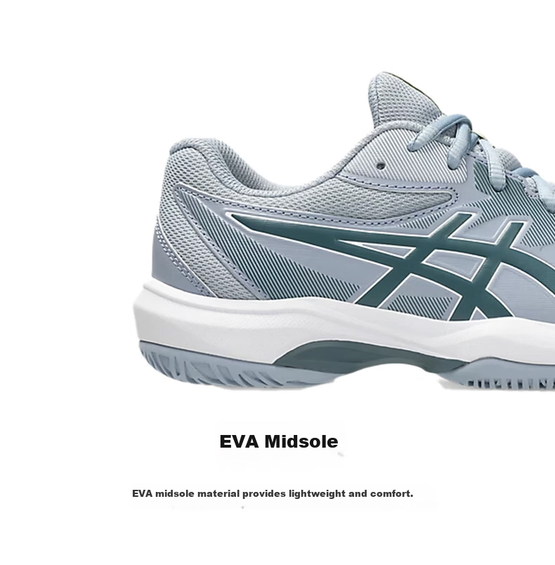 ASICS Kids Tennis Shoes GAME GS Youth Boys Girls Durable Sports Shoes 1044A083-400 Blue Green Size 35 7