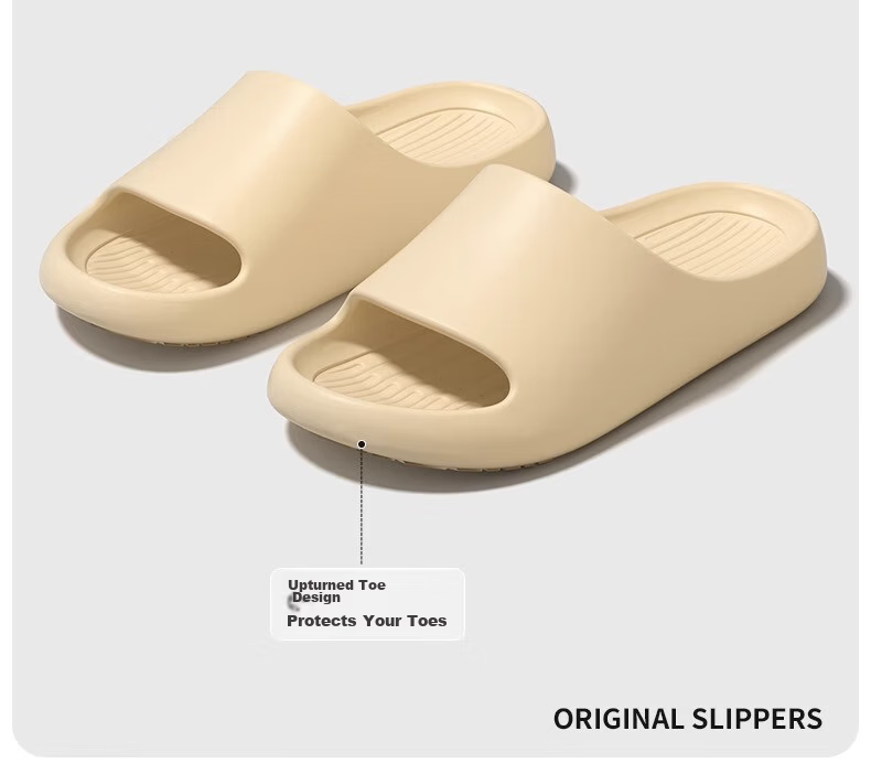 XGGC Men's Extra Large Size Slippers 4647 Non-Slip EVA Soft Outdoor Indoor Bathroom Home Black 42-43 8