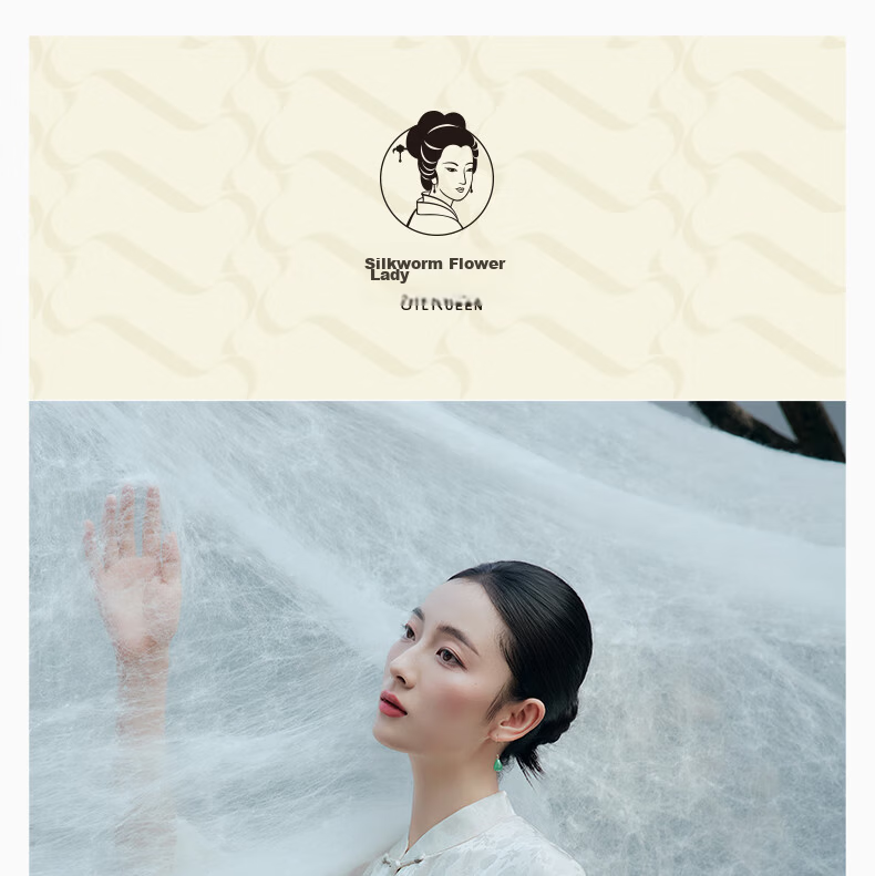 Silk Empress "Splendid Years" 100% Premium Mulberry Silk Quilt Spring and Autumn Quilt Core 4 Jin 200*230cm [White] 1