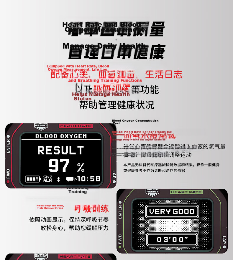 CASIO Men's G-SHOCK Smart Square Sports Digital Watch DW-H5600MB-1APR 9
