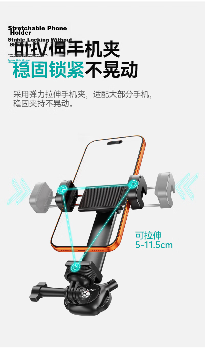Sanze Compatible DJI Pocket 4 Pro/4/3 Tripod Stand Feiyu Luna Mini Pocket Portable Desktop Handheld Gimbal Base Tripod Accessory SJJ-08 6