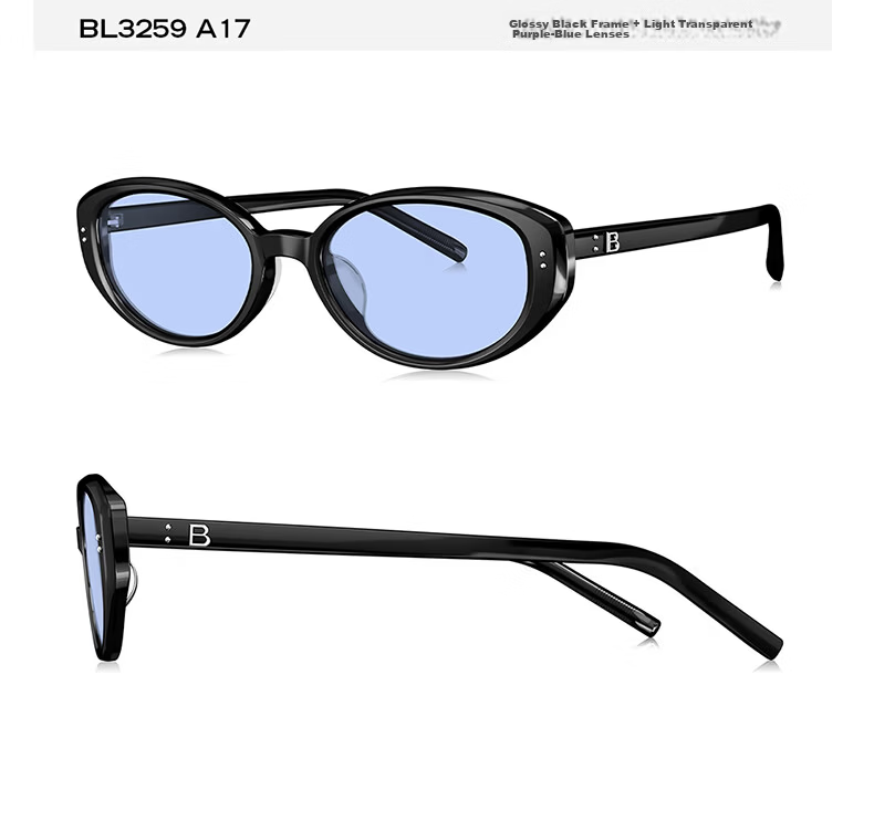 BOLON Bolon Eyewear 26 New Yang Zi Same Style Retro Fashion Small Frame Sun Glasses UV Protection Sunglasses Women BL3259C10 18