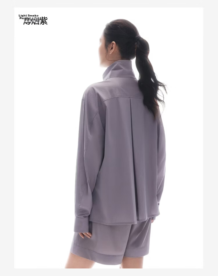 Beneunder Breathable Sun Protection Shirt for Women Loose Wrinkle-Resistant Moisture-Wicking Quick-Dry Casual Cooling UV Protection DS006 27