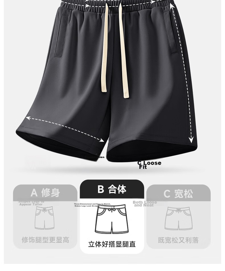 Warrior Men's Shorts Summer 2026 New Japanese Style Loose Running Sports Five-Point Pants Black 3XL 6