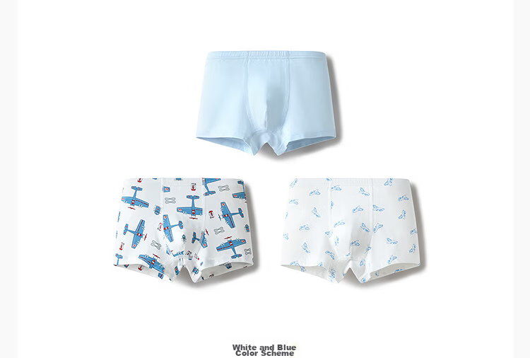 Balabala Baby Cotton Underwear A-Class Children's Boxer Briefs Boys 3-Pack [Peppa Pig IP] 208925170102 26
