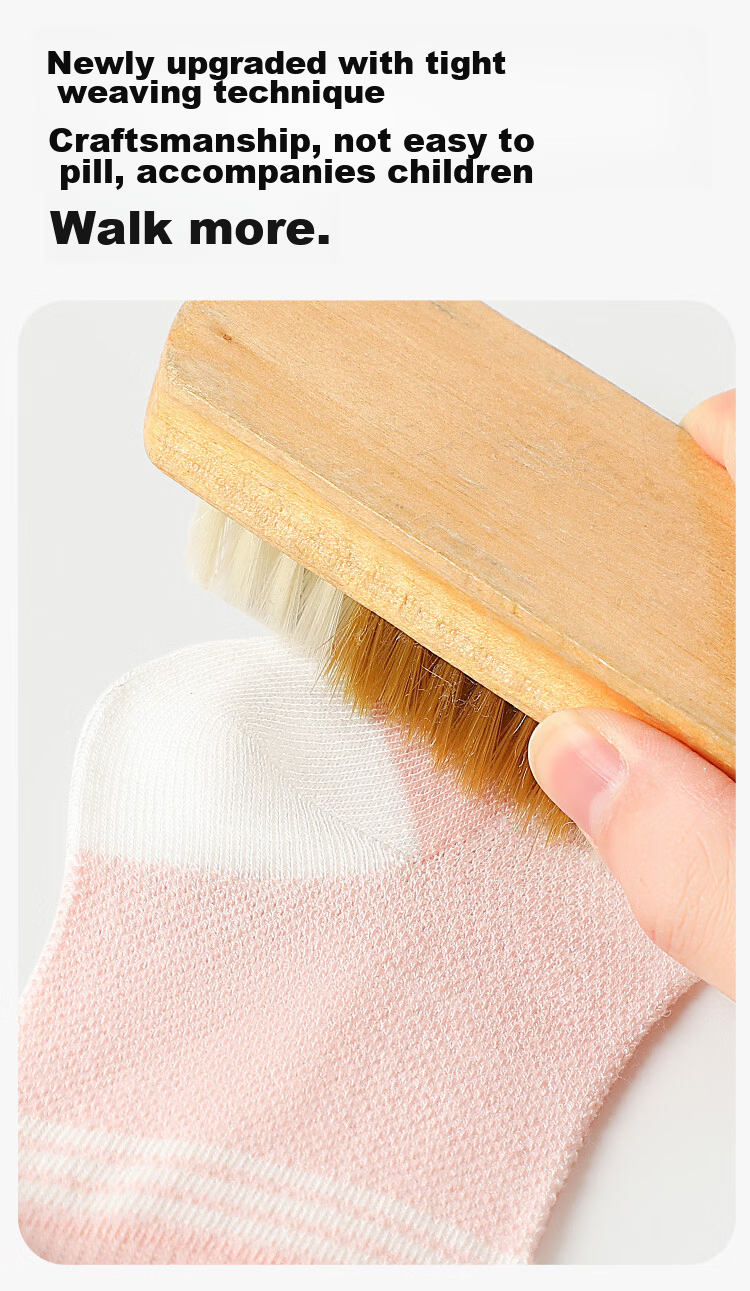 Langsha Summer Thin Girls' Socks Children's 2026 New Breathable Mesh Cotton Socks for Baby and Older Girls 9