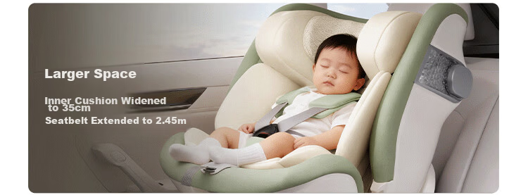 JD Jingzao Children's Safety Seat 0-7 Years Baby i-Safe Dual Ventilation Heated Star Cabin 3.0 Aurora Purple 19