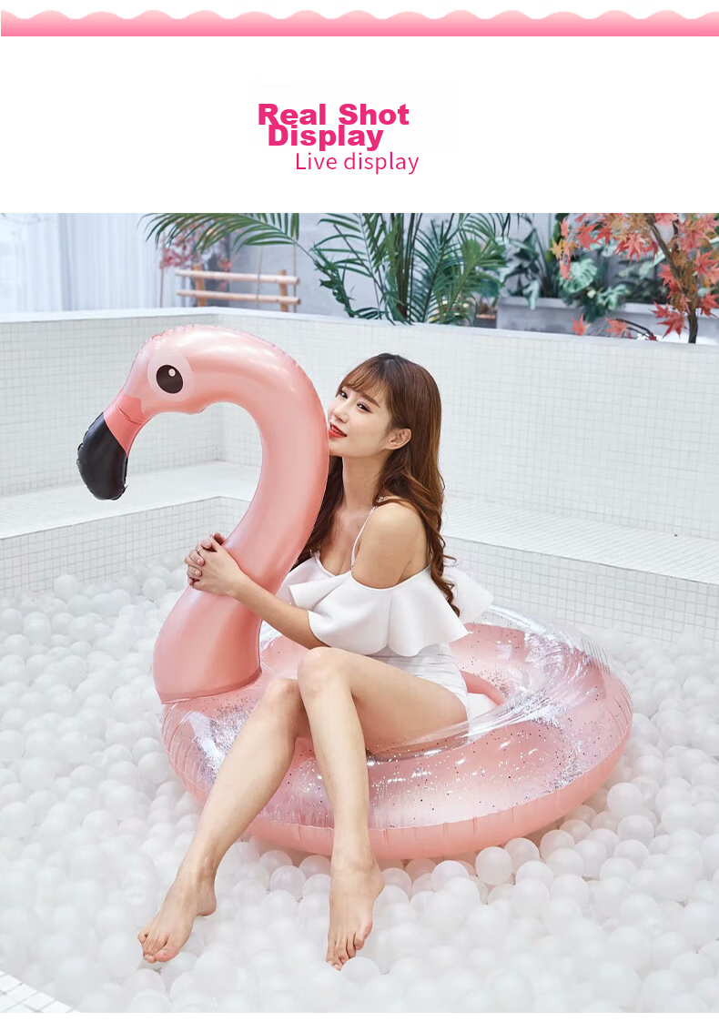 ASORAIN Extra Thick Colorful Swimming Ring with Handles, Armpit Float Life Buoy Cartoon Design for Children And Adults, Men And Women Water Play Inflatable Ring 8