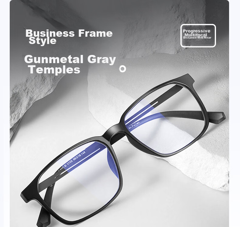 Mr.PuTian Reading Glasses for Men And Women, Anti-Blue Light, Bifocal Integrated Lens, Smart Auto-Focus Reading Glasses, Wearable While Walking 8