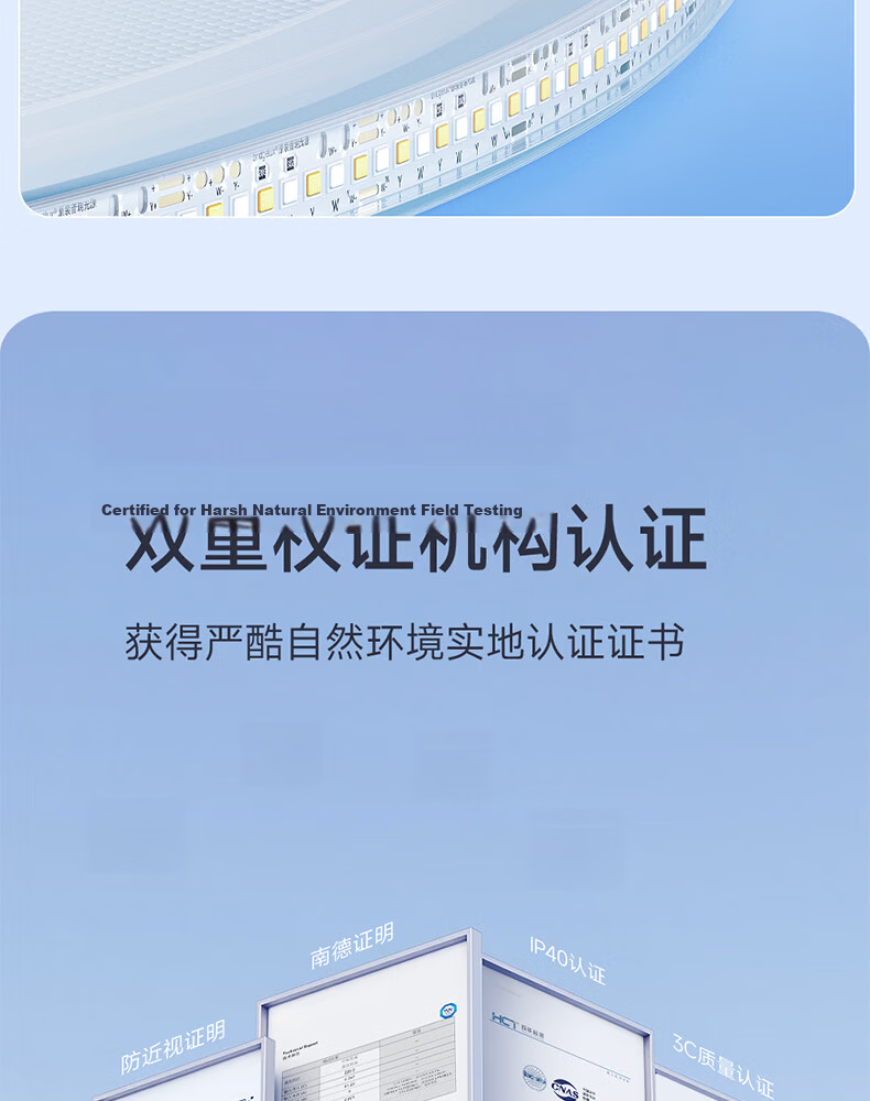 Dell Eye-Care Bedroom Ceiling Light with Cree LED, Ultra-Thin Seamless Aluminum Children's Room Lamp, Zhongshan Lighting with Installation Included 29