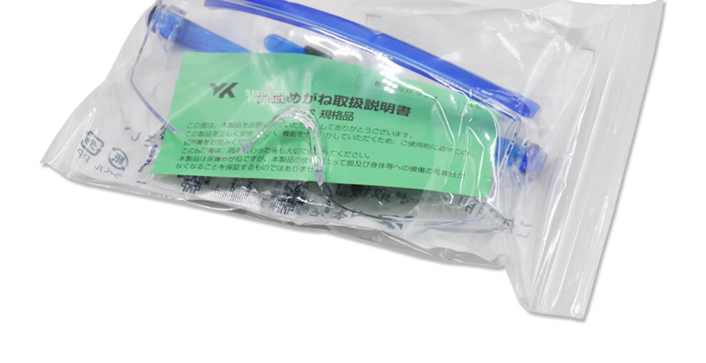 Shanbenguangxue SN-770 Professional Impact-Resistant Adjustable Protective Goggles, Anti-Splash, Anti-Pollen, for Cutting, Renovation, Mining, Anti-Fog, Laboratory, Anti-UV SN-770 Blue 10