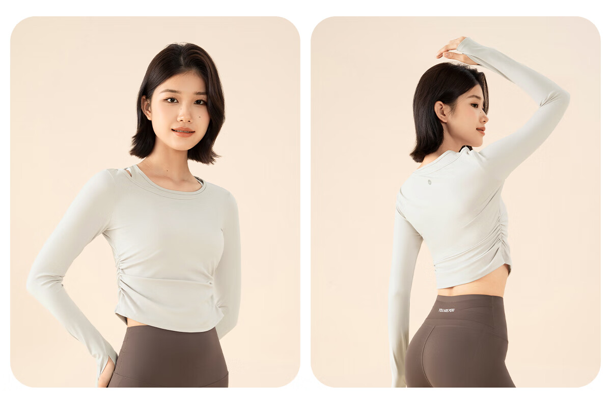 361° Yoga Top for Women, 2024 New Long-Sleeve Fitness Wear, Autumn And Winter High-End Pilates Sports Top for Wome 23