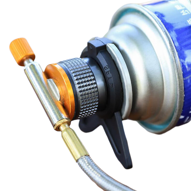 Geshu Gas Cylinder Adapter, Cartridge Stove Connector, High Mountain Gas Cylinder Converter, Outdoor Stove Adapter, Conversion Device