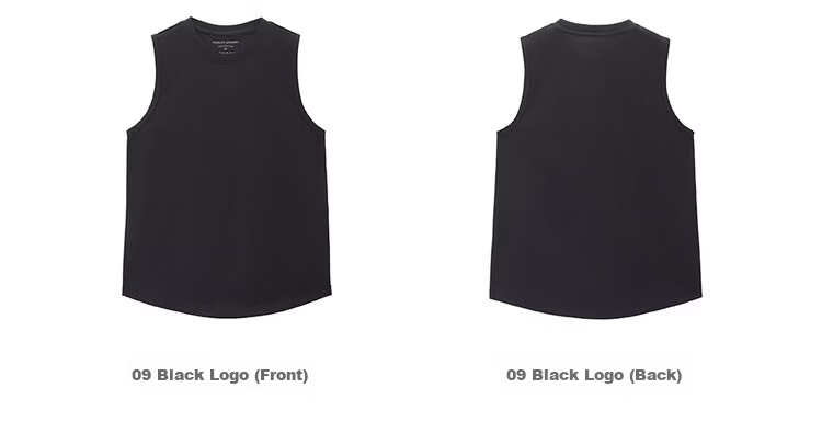 Giordano Women's Sleeveless T-Shirt Summer New Black Technology Cooling Antibacterial Solid Minimalist Round Neck Vest 05326388 19