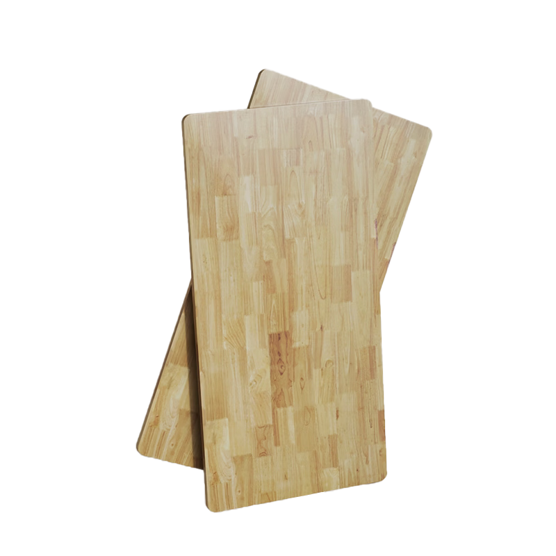 Loctek Table M1407, Solid Wood Rubberwood, Natural Wood Color