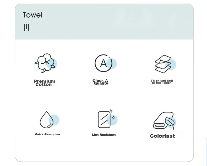 KING SHORE Pure Cotton Towel Gift Box, Class A All-Cotton Sports Face Towel, Return Gift, Business Gift, Employee Benefits, Towel Companion Gift 3