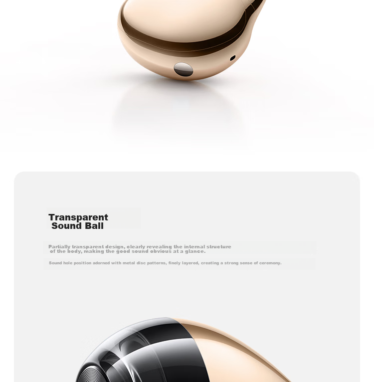 MI Xiaomi Clip-On Bluetooth Wireless Earphones Comfortable and Secure Fit Recommended by Lei Jun Compatible with Apple and Android Phones 7